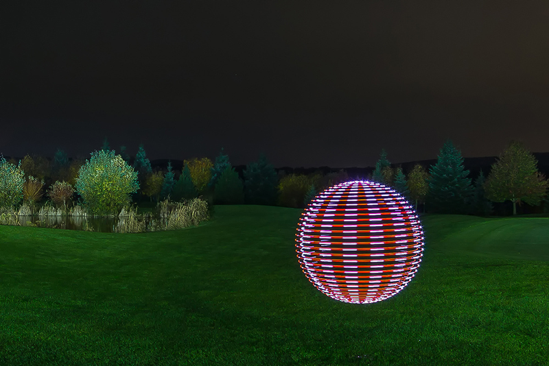 Illustration for article titled Light Paintings That Make the Real World Look like Tron
